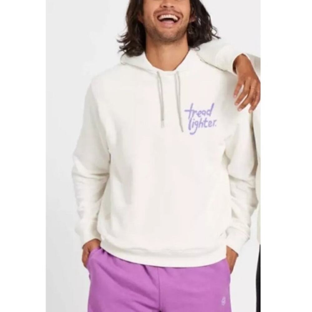Allbirds Men's Limited R&R Tread Lighter Soft Hoodie Sweatshirt Size M White NWT